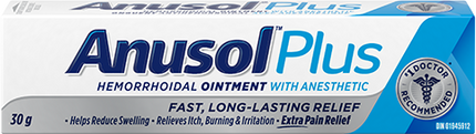 Anusol Plus Hemorrhoidal Ointment with Anesthetic | 30 g