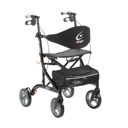 Déambulateur pliant latéral léger Drive - Airgo eXcursion X23, haute taille