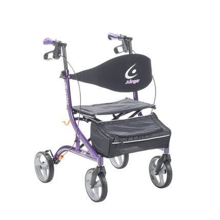 Déambulateur pliant latéral léger Airgo eXcursion X20 de Drive