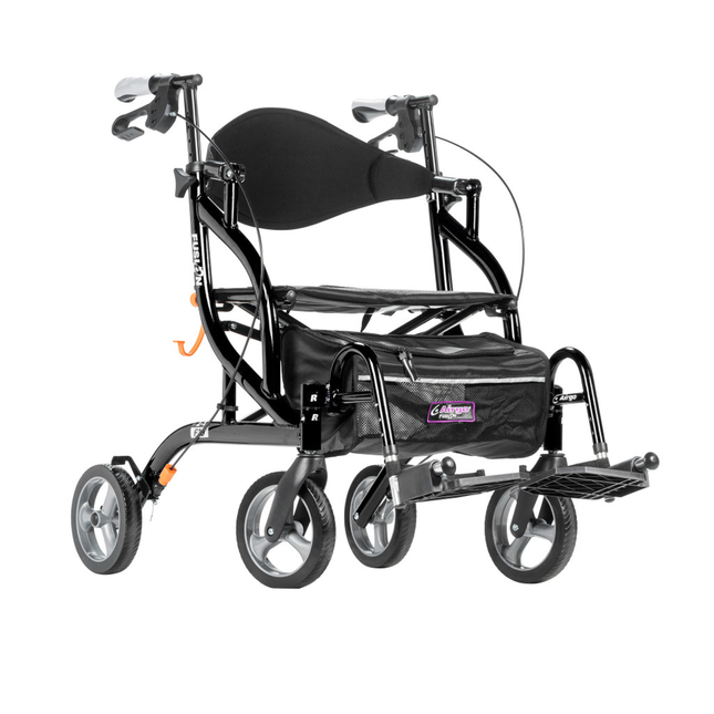 Drive - Airgo Fusion F20 Side-Folding Rollator & Transport Chair