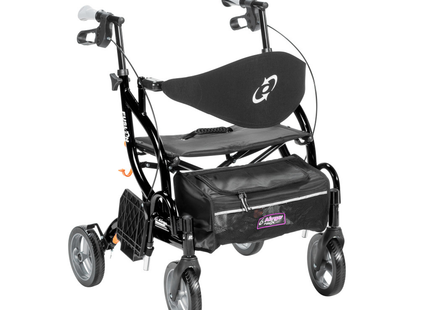 Drive - Airgo Fusion F20 Side-Folding Rollator & Transport Chair