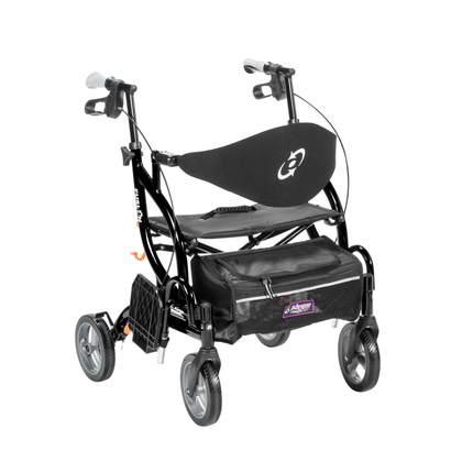 Drive - Airgo Fusion F20 Side-Folding Rollator & Transport Chair