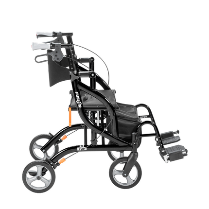 Drive - Airgo Fusion F20 Side-Folding Rollator & Transport Chair