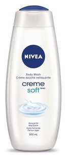 Nivea Crème nettoyante douce pour le corps à l'huile d'amande pour une peau propre et saine | 500 ml 