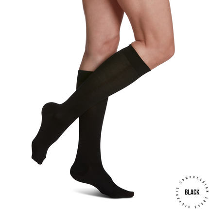 Sigvaris - 151C Women's Zurich Cotton/Sea Island Cotton Compression Socks