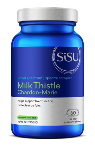 Sisu Broad Spectrum Milk Thistle | 60 Vegetable Capsules*