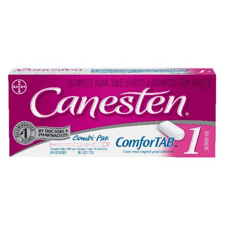 Canesten - Crème vaginale Combi-Pak | 1 Traitement