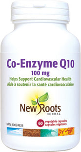New Roots-Co-Enzyme Q10 100mg | 60 Vegetable Capsules*