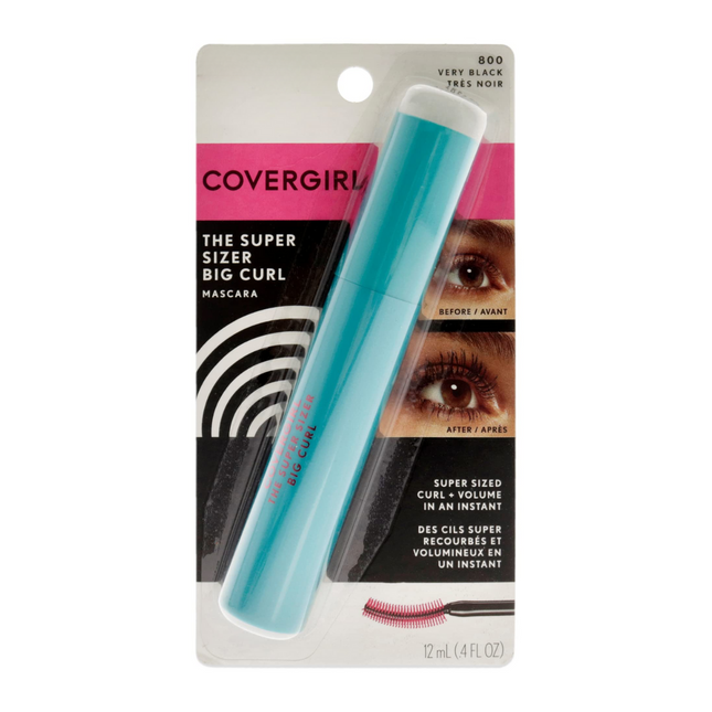 COVERGIRL - Super Sizer Big Curl Mascara - 800 Very Black | 12 mL