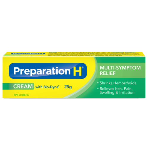 Preparation H Multi-Symptom Relief Cream with Bio-Dyne | 25 g