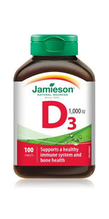 Jamieson-Vitamin D3, 1000 IU | 100 Tablets