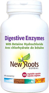 New Roots--Digestive Enzymes | 100 Vegetable Capsules*