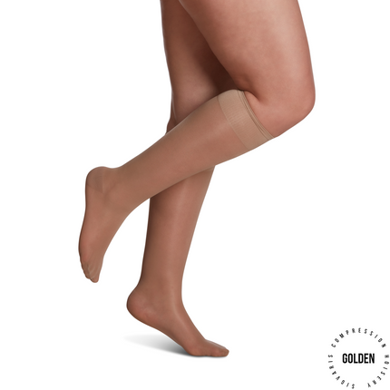 Sigvaris - Bas de contention transparents mode 120C | 15-20mmHg