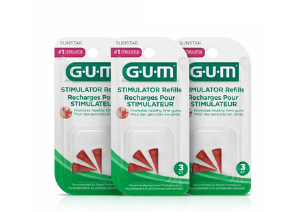 GUM - Stimulator Refills | 9 Count