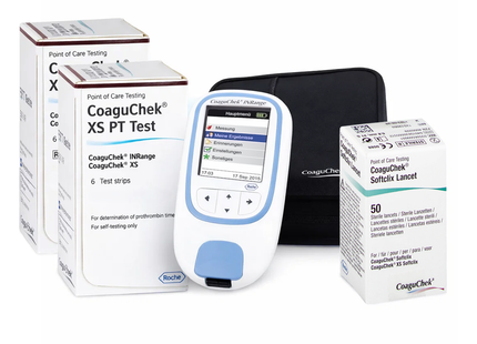 INR Complete Testing Kit - INR Device + 2x6s Testing Strips + Softclix Lancets 50s
