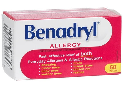Benadryl - Allergy Relief | 60 Caps