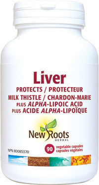 New Roots--Liver Protects, Milk Thistle Plus Alpha-Lipoic Acid | 90 Vegetable Capsules*
