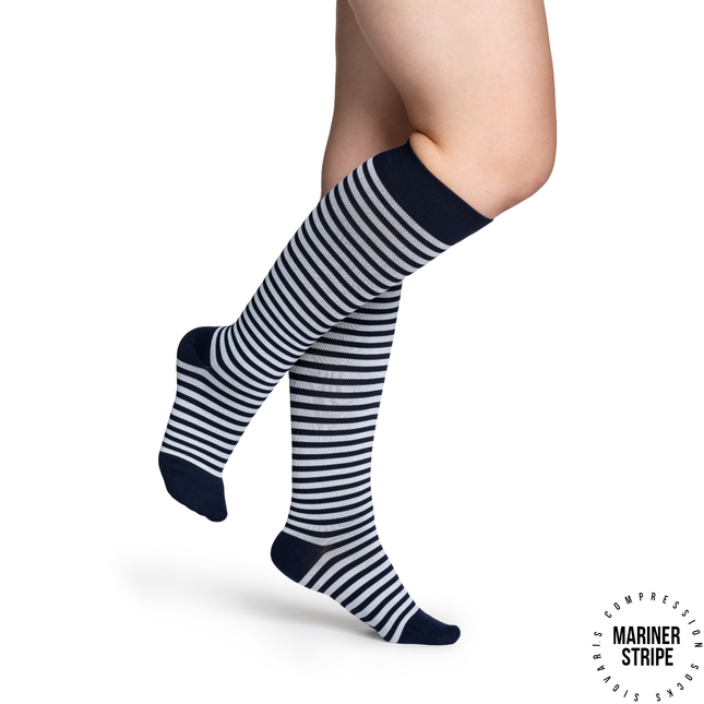 Sigvaris - 143C Chaussettes de compression en microfibre pour femmes | 15-20 mmHg 