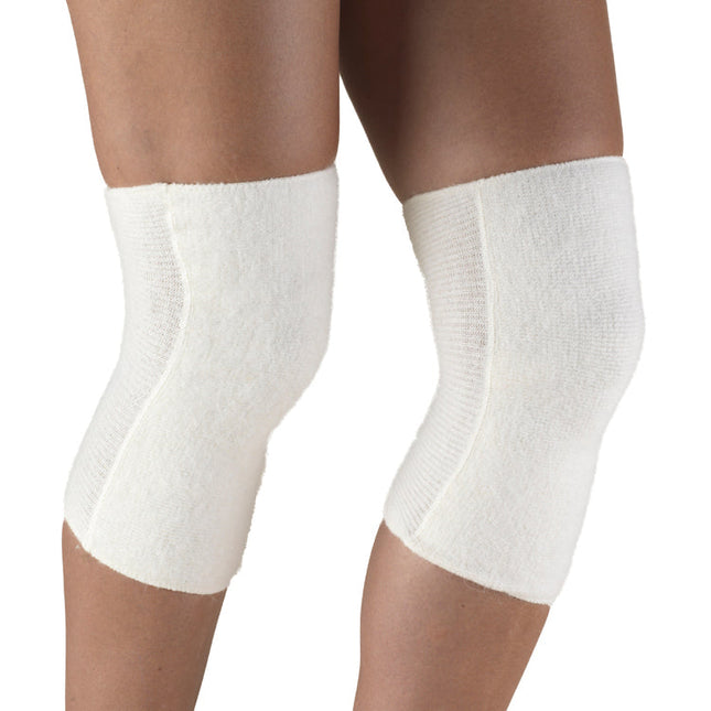 OTC - Angora Knee Warmers White (Pair)