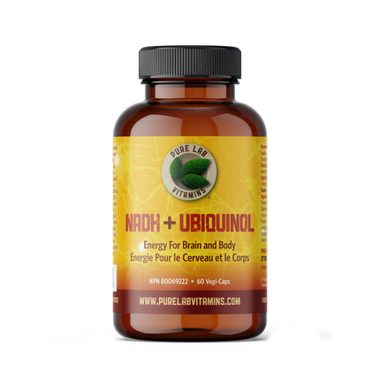 Pure Lab - Ubiquinol + NADH | 60 Vegi-Caps