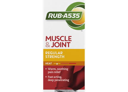 Rub-A535 Muscle & Joint Regular Strength Heat Pain Relief Cream | 100 g