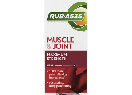 Rub-A535 Muscle & Joint Maximum Strength Heat Pain Relief Cream | 100 g