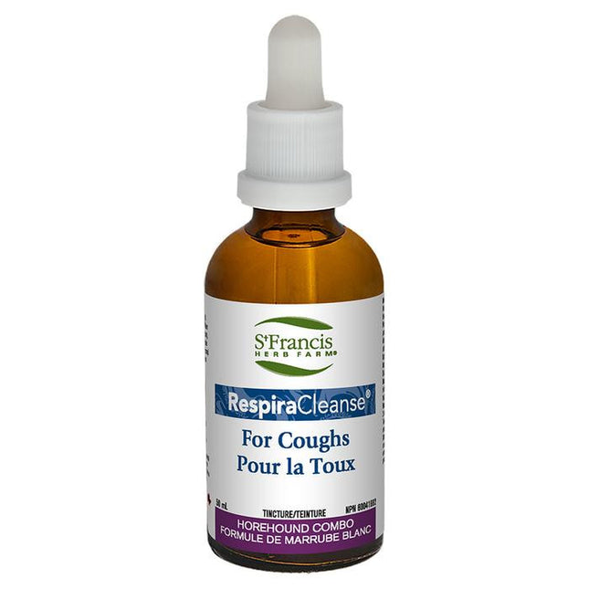 Teinture combinée de marrube RespiraCleanse de St. Francis | 50 ml