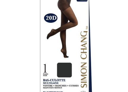 Simon Chang - Multi Shaper Medium Pantyhose Collection - for Tummy + Hips + Thighs | 1 Pair