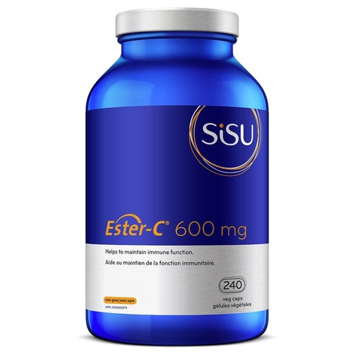 Sisu - Ester-C 600 mg | 240 Veg Caps*