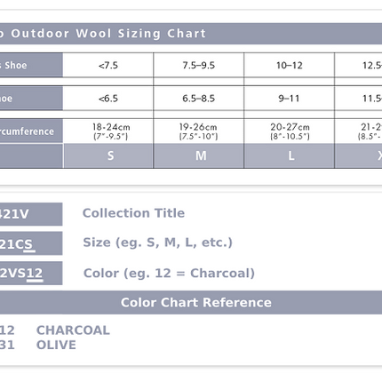 Sigvaris - 421C Unisex Merino Outdoor Compression Socks
