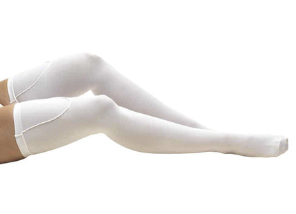 TRUFORM - Bas cuissardes anti-embolie | Bout fermé 18 mmHg