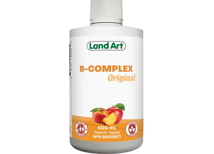 Land Art - B-Complex Original Liquid - Peach & Apple | 500 mL