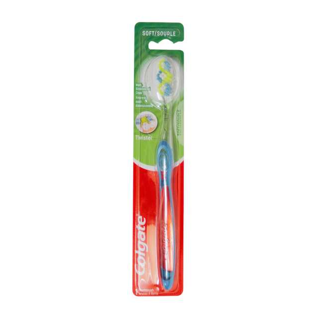 Colgate - Twister Multi Soft Toothbrush | 1 Toothbrush