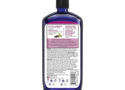 Dr Teal's Foaming Bath - Black Elderberry Vitamin D & Essential Oils | 1 L
