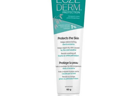 Eczederm - Skin Protection Therapeutic Cream - 1% Colloidal Oatmeal | 60 g