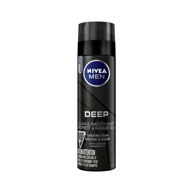 Nivea Men - Deep Clean & Smooth Shaving Foam | 200 mL