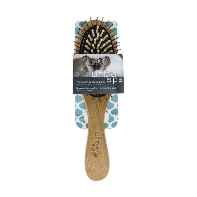 Urban Spa - Brosse à cheveux en bois lisse comme de la soie