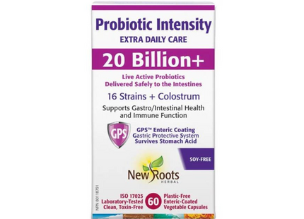 New Roots - Extra Daily Care 20B Probiotic Intensity | 30 Capsules