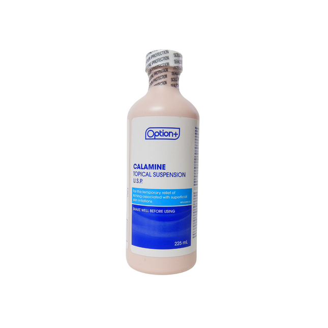 Option+ Calamine Topical Suspension | 225 mL