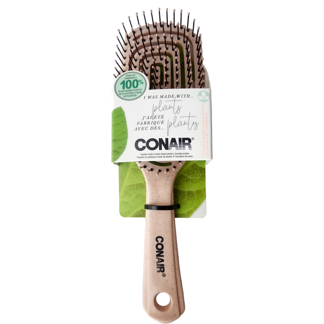 Conair - Brosse à cheveux en plastique recyclé