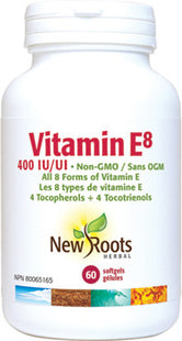 New Roots-Vitamin E8 400 IU | 60 Softgels*
