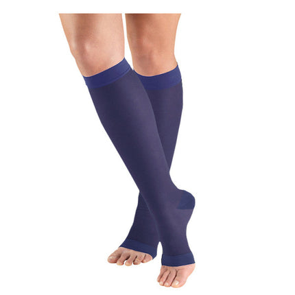 TRUFORM - Ladies' Sheer "Lites" Knee High | Open Toe 15-20 Mmhg