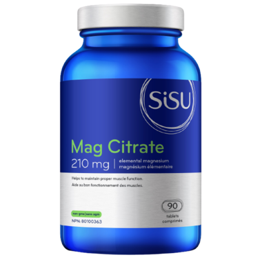 Sisu-Mag Citrate 210 mg | 90 comprimés*