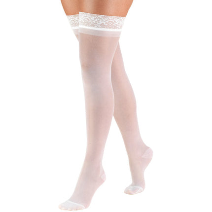 TRUFORM - Ladies' Sheer "Lites" Thigh High (Lace Top) |  15-20 Mmhg