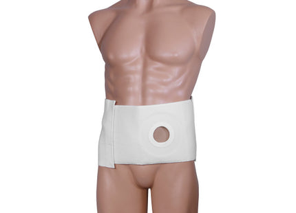 OTC - Ostomy 9" Binder With Pad (2" Opening) White