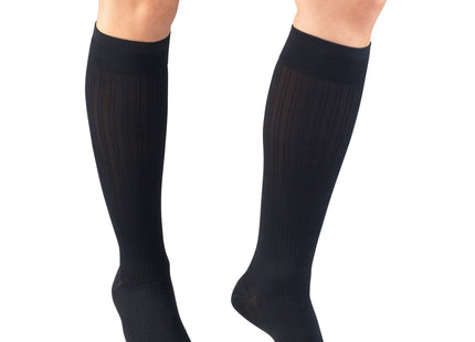 TRUFORM - Chaussettes femme à motif côtelé | 15-20 mmHg