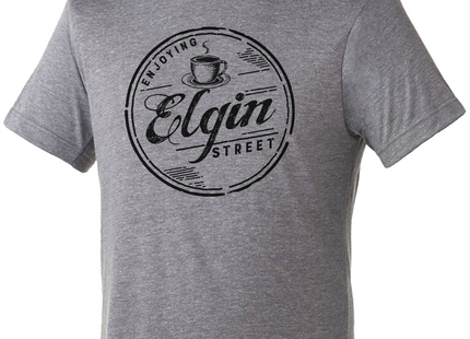 Elgin Street Wear T-Shirts - Coffee Design