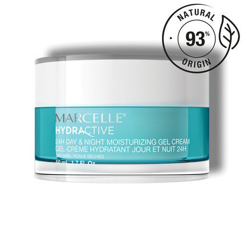 Marcelle Hydractive 24H Moisturizing Gel Cream Day & Night - Dry Skin | 50 ml