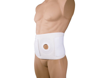 OTC - Ostomy 6" Binder With Pad (2" Opening) White