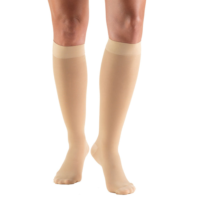 TRUFORM - "Trusheer" Knee-High Stockings | Closed Toe 30-40 Mmhg